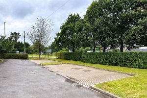 Commercial Car Park garden area