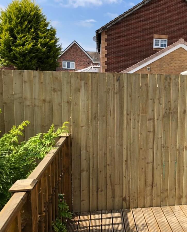 New Garden Fence